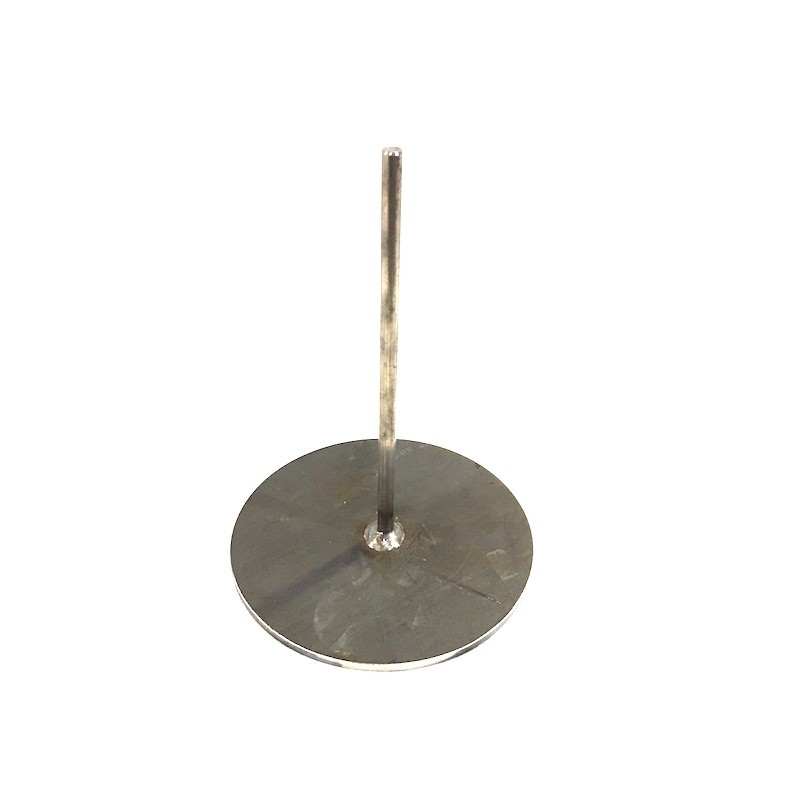 Round Steel Stand Ø 150 mm – three-quarter view